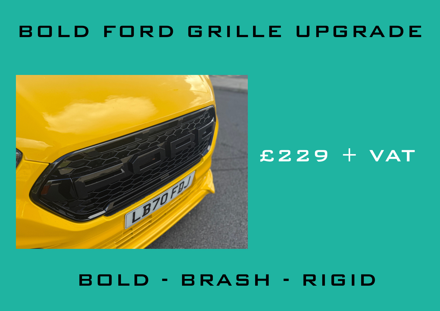 Bold Ford Grille Upgrade